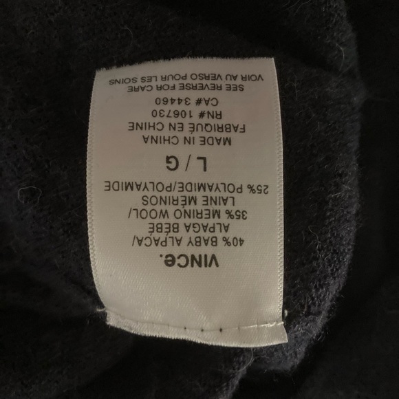 Vince Hooded Lightweight Sweater - Picture 6 of 6